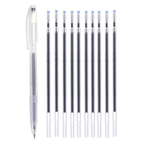 Nähstifte mit verschwindender Tinte – Kugelschreiber-Set, die bei hoher Temperatur verschwinden zum Nähen | Stoffstifte zum Nähen löschbar mit 10 Nachfüllungen, Marker-Set für A Nähstifte mit verschwindender Tinte – Kugelschreiber-Set, die bei hoher Temperatur verschwinden zum Nähen | Stoffstifte zum Nähen löschbar mit 10 Nachfüllungen, Marker-Set für A von Genérico