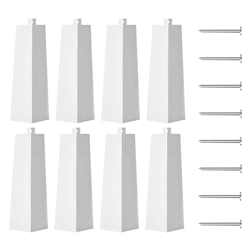 Normale Außenbeschichtung, Eckenschützer, 8 x Metallbeschichtungsplatten. Metallnägel inklusive industriellem und wissenschaftlichem Zubehör für Normale Außenbeschichtung, Eckenschützer, 8 x Metallbeschichtungsplatten. Metallnägel inklusive industriellem und wissenschaftlichem Zubehör für von Genérico