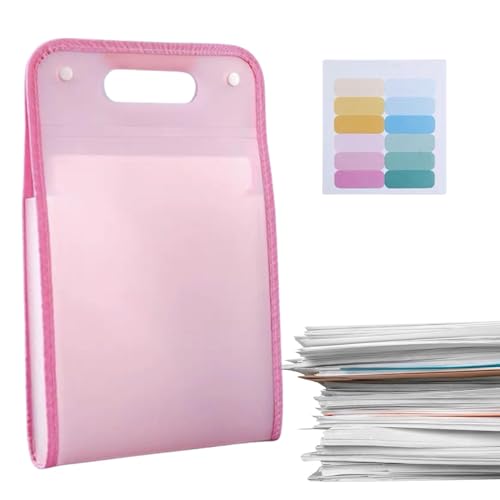 Ordner mit 13 Taschen, A4-Datei-Organizer, erweiterbarer Ordner für Dokumente, wasserdichte Türbox, große Kapazität für Aufkleber, Quittungen, Dokumente für Dokumente, Organisation von Genérico