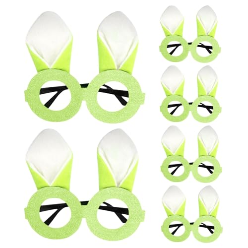 -Sonnenbrille für Kinder – Brille mit Hasenohren | 6 x Rahmen für Osterbrillen | Brille mit Hasenohren, Brille für Kostüm, schönes Zubehör für Kaninchen, -Sonnenbrille für Kinder – Brille mit Hasenohren | 6 x Rahmen für Osterbrillen | Brille mit Hasenohren, Brille für Kostüm, schönes Zubehör für Kaninchen, von Genérico