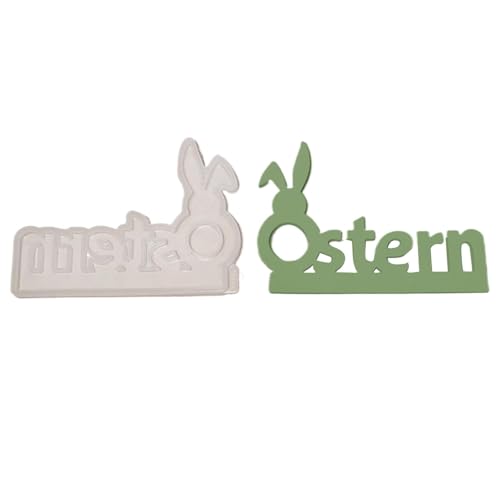 Osterformen für Harz, Silikonformen für Osterhasen, Gießform für Alphabet-Hasen-Ornament, Ostergipsverzierungsformen, Beton-Ton-Formen von F Osterformen für Harz, Silikonformen für Osterhasen, Gießform für Alphabet-Hasen-Ornament, Ostergipsverzierungsformen, Beton-Ton-Formen von F von Genérico