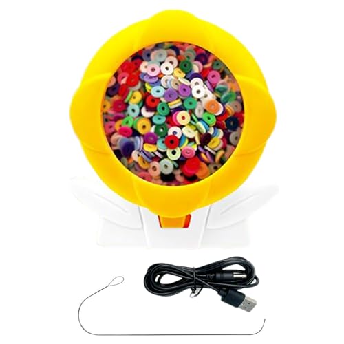 Perlen-Spinner – Automatischer Hersteller von elektrischen Armbändern, handgefertigtes Bastelzubehör, für Kinder, Erwachsene, Jugendliche, Kinder, Tochter, Freunde, Teenager, Beb Perlen-Spinner – Automatischer Hersteller von elektrischen Armbändern, handgefertigtes Bastelzubehör, für Kinder, Erwachsene, Jugendliche, Kinder, Tochter, Freunde, Teenager, Beb von Genérico