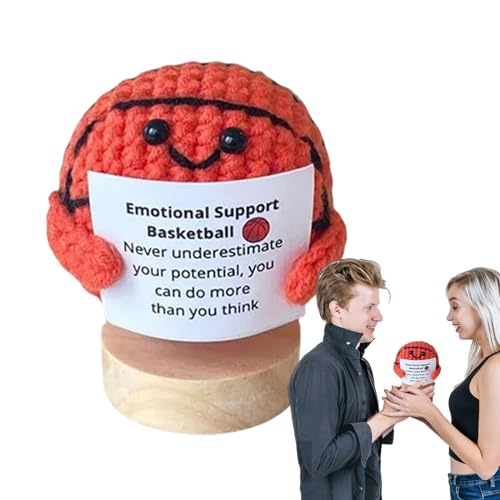 Positive Crochet Handgewebter Ball mit Zitat | Häkelkugel zur Stressbekämpfung und Dekoration mit Spruch für Zuhause, Arbeitsplatz und Geschenk zu Hause Positive Crochet Handgewebter Ball mit Zitat | Häkelkugel zur Stressbekämpfung und Dekoration mit Spruch für Zuhause, Arbeitsplatz und Geschenk zu Hause von Genérico