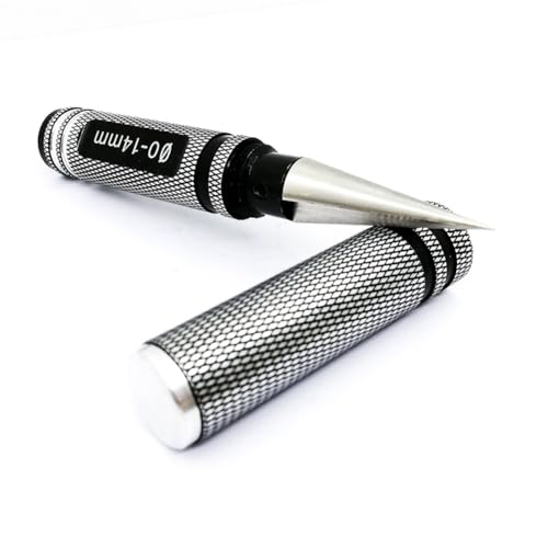 RC Auto-Karosserielochöffner – Reamer aus Präzisionsstahl, tragbares Hobby-Werkzeug, leicht, ergonomischer Griff mit scharfer konischer Spitze, Vorzubehör RC Auto-Karosserielochöffner – Reamer aus Präzisionsstahl, tragbares Hobby-Werkzeug, leicht, ergonomischer Griff mit scharfer konischer Spitze, Vorzubehör von Genérico
