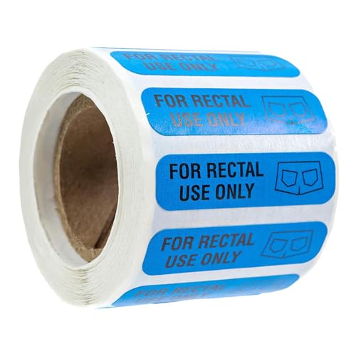 Rectal Use Aufkleber | 500 x permanenter Aufkleber: lustige Scherz-Aufkleber für Erwachsene Rectal Use Aufkleber | 500 x permanenter Aufkleber: lustige Scherz-Aufkleber für Erwachsene von Genérico