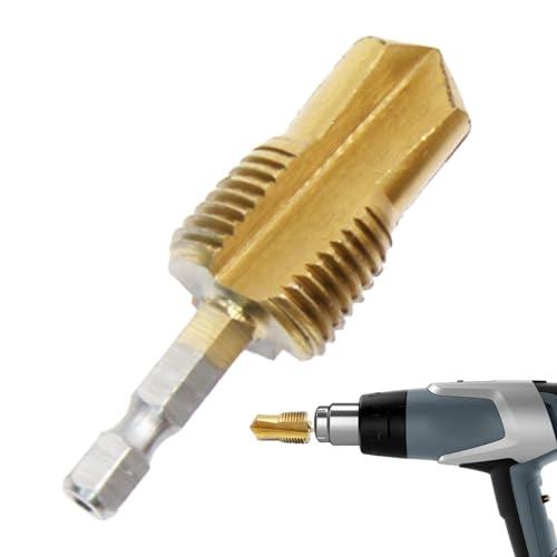 Reparaturbohrer für Wasserleitungen, Bohrbohrer für Wasserleitungen, 1/2 oder 3/4 Zoll (1,27 cm) oder 3/4 Zoll (1,27 cm) und 3/4 Zoll (1,27 cm) für die Reparatur von Rohren, Stufenbohrer von Genérico