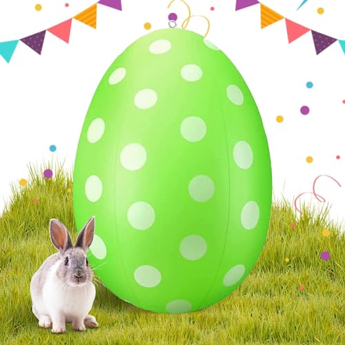 Riesige und bunte Ostereier – Aufblasbare Ostereier | Aufblasbare Ostereier 60 cm / 24 Zoll | Explodieren Sie Ostereier | Frohe Ostern | Hase aufblasen für Hof Riesige und bunte Ostereier – Aufblasbare Ostereier | Aufblasbare Ostereier 60 cm / 24 Zoll | Explodieren Sie Ostereier | Frohe Ostern | Hase aufblasen für Hof von Genérico
