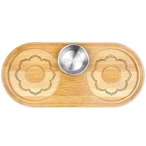 Rimmer De Salz, Margarita-Salz-Rimmer, Barschneider, Glasschneider, Margeritenglas | Barman-Werkzeug für Cocktails aus Holz | Trinkschale mit Edelstahlschale für M Rimmer De Salz, Margarita-Salz-Rimmer, Barschneider, Glasschneider, Margeritenglas | Barman-Werkzeug für Cocktails aus Holz | Trinkschale mit Edelstahlschale für M von Genérico