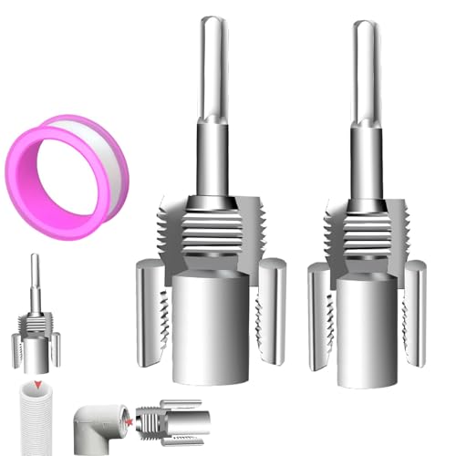 Rohrgewinde-Set – Rohrstanzen-Set, DIES Bohrschlauchadapter innen außen | Externe Innengewindelösung für Bohrrohrwerkzeug Rohrgewinde-Set – Rohrstanzen-Set, DIES Bohrschlauchadapter innen außen | Externe Innengewindelösung für Bohrrohrwerkzeug von Genérico