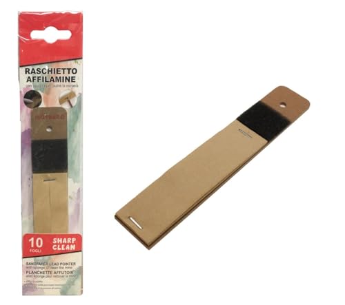 Schaber aus Schleifpapier Feinschärfer für Minen Bleistifte Kreide Kohle Kompass Bleistifte Papier Glas Schaber für Klingen Anspitzer Schleifpapier Anspitzer Anspitzer Anspitzer Schaber aus Schleifpapier Feinschärfer für Minen Bleistifte Kreide Kohle Kompass Bleistifte Papier Glas Schaber für Klingen Anspitzer Schleifpapier Anspitzer Anspitzer Anspitzer von Generico