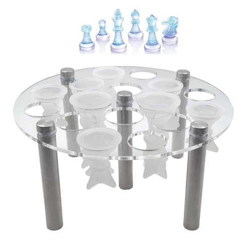 Schachständer aus Epoxidharz, 5-Bein-Stützwerkzeug, Crafting Molds Pletform aus Acryl, ideal für stabiles Casting, Projekte Schachständer aus Epoxidharz, 5-Bein-Stützwerkzeug, Crafting Molds Pletform aus Acryl, ideal für stabiles Casting, Projekte von Genérico