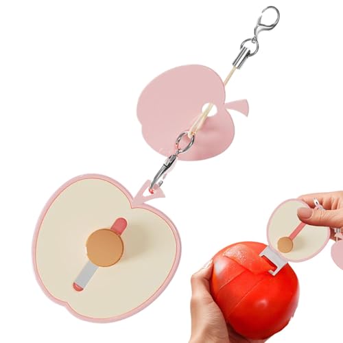 Schäler aus Edelstahl, zum Schälen von Gemüsefrüchten, einziehbare Taschenmesser, Gurkenschäler, Karottenschneider für Reisen, Camping, Picknick Schäler aus Edelstahl, zum Schälen von Gemüsefrüchten, einziehbare Taschenmesser, Gurkenschäler, Karottenschneider für Reisen, Camping, Picknick von Genérico