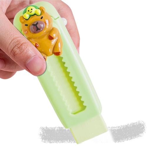 Schieberadierer, einziehbarer Radiergummi – niedlicher einziehbarer Radiergummi zum Zeichnen und Malen, einziehbare Kunstradiergummis für Kinder Schieberadierer, einziehbarer Radiergummi – niedlicher einziehbarer Radiergummi zum Zeichnen und Malen, einziehbare Kunstradiergummis für Kinder von Genérico