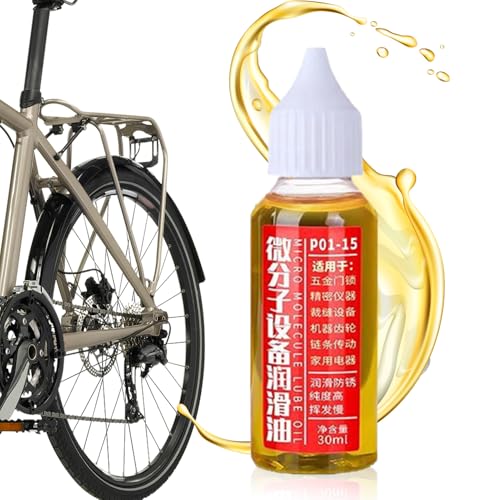 Schmieröl für Schlösser - Rostfreies Schmiermittel für Uhren | Mehrzwecköl für 30 ml Ketten | Zubehör für tragbare Reißverschlüsse Schmieröl für Schlösser - Rostfreies Schmiermittel für Uhren | Mehrzwecköl für 30 ml Ketten | Zubehör für tragbare Reißverschlüsse von Genérico