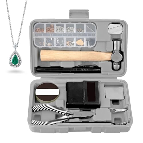 Schmuckzangen-Set, Werkzeugset zur Schmuckherstellung, Kits zur Schmuckherstellung für Erwachsene, Schmuckfinde und Hände, Mehrzweck-Kits zur Schmuckherstellung für Erwachsene, Reparatur von Genérico