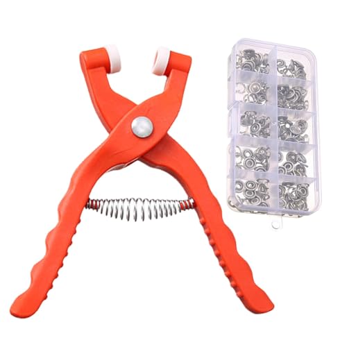 Schnappverschluss-Werkzeugset, Schnappverschluss-Werkzeug-Set, robustes Druckknopf-Set, Mehrzweck-Schnappverschluss-Set für Puppenkleidung, Hemden Schnappverschluss-Werkzeugset, Schnappverschluss-Werkzeug-Set, robustes Druckknopf-Set, Mehrzweck-Schnappverschluss-Set für Puppenkleidung, Hemden von Genérico