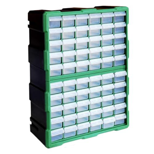 Schrauben-Organizer, Organizer zur Aufbewahrung von Teilen, Make-up-Organizer mit 60 Fächern, leicht stapelbare Schubladenaufbewahrung für Hardware-Bastelarbeiten Schrauben-Organizer, Organizer zur Aufbewahrung von Teilen, Make-up-Organizer mit 60 Fächern, leicht stapelbare Schubladenaufbewahrung für Hardware-Bastelarbeiten von Genérico