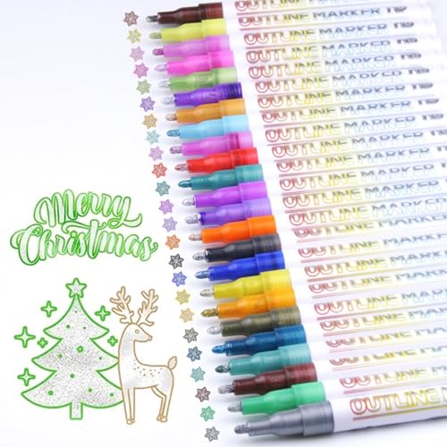 Schreibwerkzeuge für Sammelalben, kreative Schreibvorstellungen, Kalligraphie-Marker, Kalligraphie-Stifte mit Grußkarte, Kunstfedern von Genérico