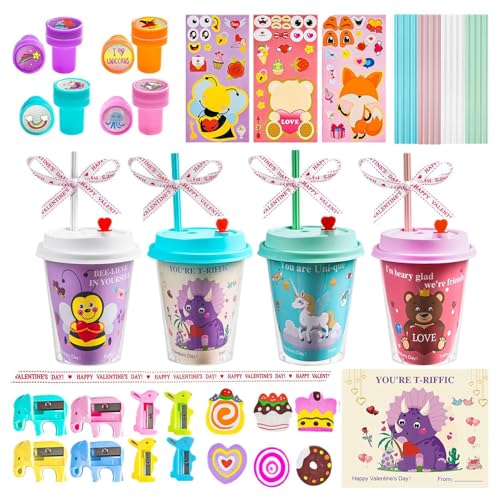Schulschreibwarenset, Schreibwaren-Set für Kinder für Mädchen, lustiges Geschenk zum Valentinstag, Weihnachten, Geburtstag, Neujahr Schulschreibwarenset, Schreibwaren-Set für Kinder für Mädchen, lustiges Geschenk zum Valentinstag, Weihnachten, Geburtstag, Neujahr von Genérico