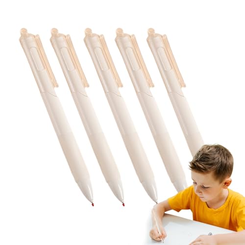 Schwarze Kugelschreiber, Schwarz, 5 Stück, einziehbare Kugelschreiber, Schreibstifte, Studienstifte für Studenten, für Schule, Zuhause, Büro, Geschäft, Schwarze Kugelschreiber, Schwarz, 5 Stück, einziehbare Kugelschreiber, Schreibstifte, Studienstifte für Studenten, für Schule, Zuhause, Büro, Geschäft, von Genérico