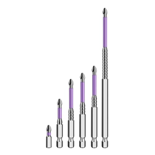Set mit magnetischen Spitzen, Set mit sechs rutschfesten elektrischen Spitzen, multifunktional, stoßfest, für Automobilbau, Klempner, Elektrizität, Metallindustrie, Möbelpflege von Genérico