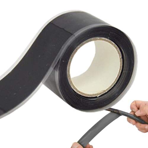 Silikon-Klebeband, Reparaturset für Gartenschläuche, Reparaturset für Klempner, Taape mit 12 cm und Selbstfusion, Mehrzweckkleber Silikon-Klebeband, Reparaturset für Gartenschläuche, Reparaturset für Klempner, Taape mit 12 cm und Selbstfusion, Mehrzweckkleber von Genérico