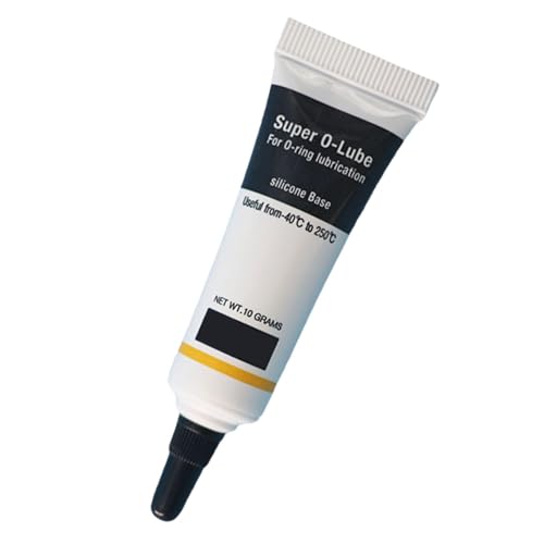 Silikonfett für O-Ringe, -Schmiermittel, 10 g, sicheres Schmiermittel für Ventile und Wasserhähne mit , wasserfestes Schmiermittel für Wasserhähne, Gr Silikonfett für O-Ringe, -Schmiermittel, 10 g, sicheres Schmiermittel für Ventile und Wasserhähne mit , wasserfestes Schmiermittel für Wasserhähne, Gr von Genérico