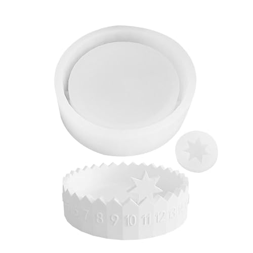Silikonform für Kerzenständer, Weihnachtsform aus Silikon, Gießform aus Silikon, für Kerzenhalter, Textur, Handwerk, Verzierungen, Basteln, Kerzenständer, Dekoration Silikonform für Kerzenständer, Weihnachtsform aus Silikon, Gießform aus Silikon, für Kerzenhalter, Textur, Handwerk, Verzierungen, Basteln, Kerzenständer, Dekoration von Genérico