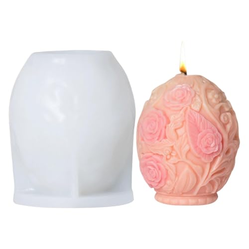 Silikonform für Ostern, wiederverwendbare Kerzenform aus Silikon, für Ostern, Kerzenform aus Silikon, Epoxidharz, einfache Freigabe für die Dekoration Silikonform für Ostern, wiederverwendbare Kerzenform aus Silikon, für Ostern, Kerzenform aus Silikon, Epoxidharz, einfache Freigabe für die Dekoration von Genérico