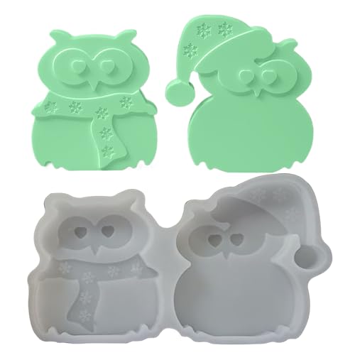 Silikonform für Seifen, manuelle Form für Eulen, Tier, 3D, für Epoxidharz, wiederverwendbar, für Schokolade, Seife, Ton, Dessert, Ton, Schokolade, Gips, Dessert, Kuchen Silikonform für Seifen, manuelle Form für Eulen, Tier, 3D, für Epoxidharz, wiederverwendbar, für Schokolade, Seife, Ton, Dessert, Ton, Schokolade, Gips, Dessert, Kuchen von Genérico