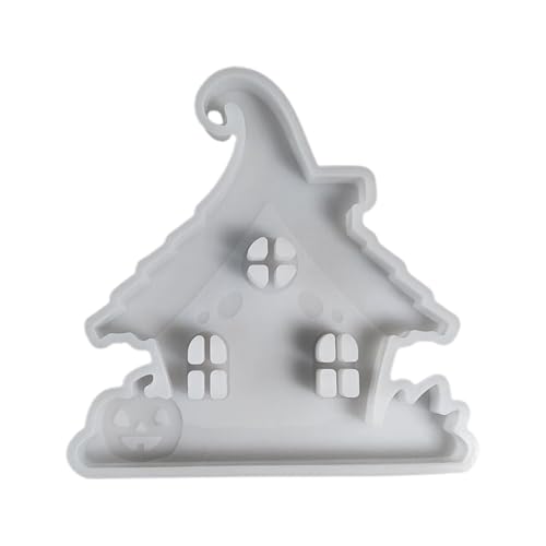 Silikonform für Zuhause, Silikonform, einzigartige Harzformen für Halloween-Kürbis-Haus, Epoxidharz, handgefertigte Silikonform für Hal-Dekorationen von Genérico
