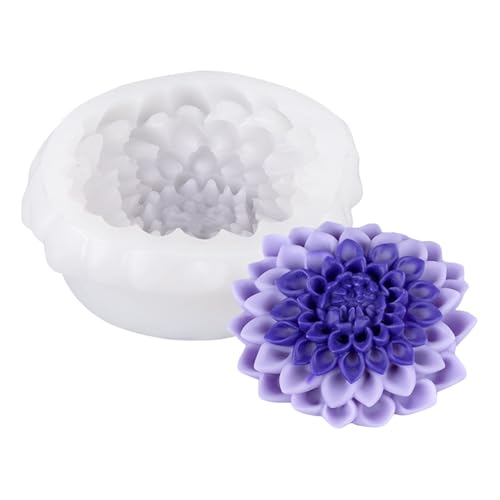 Silikonformen für Blumen, Blumenformen für Seifen, wiederverwendbar, hitzebeständig, für die Herstellung von Seifen und Kerzen Silikonformen für Blumen, Blumenformen für Seifen, wiederverwendbar, hitzebeständig, für die Herstellung von Seifen und Kerzen von Genérico