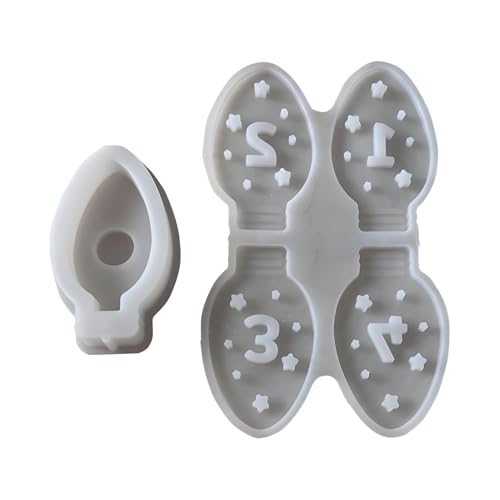 Silikonformen für Weihnachten, Kerzenform, wiederverwendbar, Bastelzubehör, für Schokolade, Gips, Epoxidharz, Dekoration, Grün Silikonformen für Weihnachten, Kerzenform, wiederverwendbar, Bastelzubehör, für Schokolade, Gips, Epoxidharz, Dekoration, Grün von Genérico