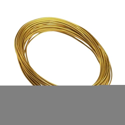 Skulpturendraht: Aluminiumdraht für Kunsthandwerk, Aluminiumdraht zum Modellieren, Metallzubehör, Zubehör für Blumenhandwerk, Bonsai-Beading, Halskette, Armbandprojekte von Genérico