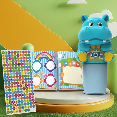 Stanzer für Tieraufkleber für Kinder, Etikettenstempel, Aktivitätsbücher, Flugzeugaktivitäten für und Mädchen ab 3 Jahren, Bastelsets aus Korb Stanzer für Tieraufkleber für Kinder, Etikettenstempel, Aktivitätsbücher, Flugzeugaktivitäten für und Mädchen ab 3 Jahren, Bastelsets aus Korb von Genérico