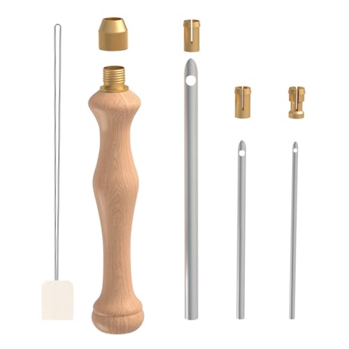 Sticknadel-Set für Anfänger, verstellbares Teppichroller-Set für Anfänger, Stickzubehör für Nadelstickerei von Genérico