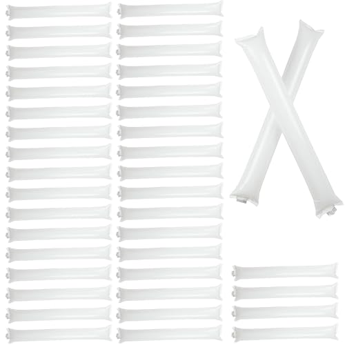 Thunder Sticks Geräuschmaker – 40 Stück, bunte Cheering-Sticks für Cheering Stick, Hersteller von vibrierendem Lärm für Feiern, Party F Thunder Sticks Geräuschmaker – 40 Stück, bunte Cheering-Sticks für Cheering Stick, Hersteller von vibrierendem Lärm für Feiern, Party F von Genérico