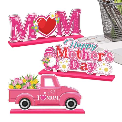 Tischdekoration zum Muttertag - Banner zum Muttertag | Tischdekoration zum Muttertag | Holzschild der Mama, dekorative Ornamente für Zuhause Tischdekoration zum Muttertag - Banner zum Muttertag | Tischdekoration zum Muttertag | Holzschild der Mama, dekorative Ornamente für Zuhause von Genérico