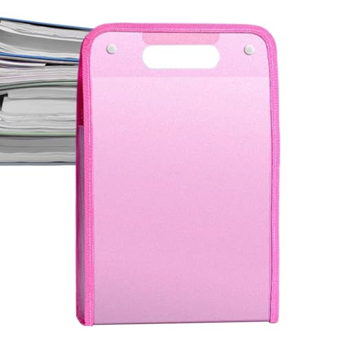 Tragbare Dateisysteme mit Trennwänden zur Sortierung nach Materialien, Verwendung im Einzelhandel, Kunststudio, kleine Geschäfte, Aktenordner für Banknoten, inklusive 13 Taschen von Genérico