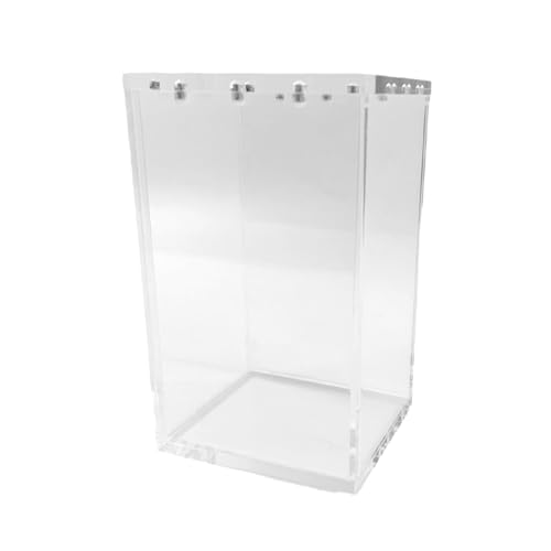 Transparente Acryl-Box: Moderne Präsentationsbox für Sammlungen, kompakte Schaufensterauslage, mit Magnetverschluss für Figuren und Kosmetik-Schmuckzubehör von Genérico