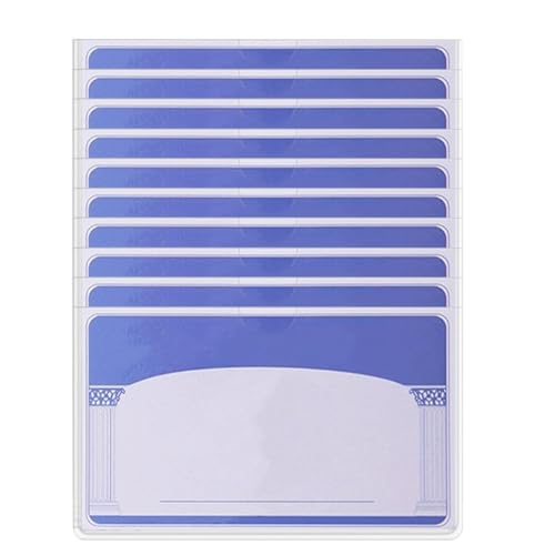 Transparente Schutzhülle für Sozialversicherungskarten, transparent, wasserdicht, für PVC-Karten, dünnes Zubehör für Führerschein, Schutz für Schüler und Prof von Genérico