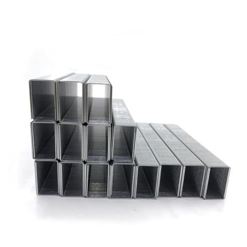 U-förmige Klammern 1222J 1215J für Möbel, Code-Tacker, pneumatische Nagler, Heimsofa, Holzmöbel zum Einrahmen (1215J, 3600 Stück) von Genérico