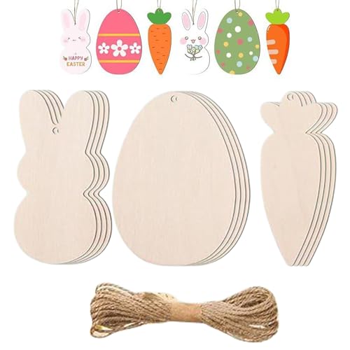 Unvollendete Oster-Holzschilder, Karotten-Holzschilder, unvollendeter Schnitt, Frühlingsdekoration, Handwerkszimmer für Kinder, Erwachsene Unvollendete Oster-Holzschilder, Karotten-Holzschilder, unvollendeter Schnitt, Frühlingsdekoration, Handwerkszimmer für Kinder, Erwachsene von Genérico