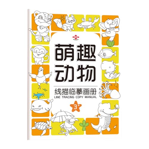 Verfolgungsbuch für Kinder, Nachverfolgungsbücher für Kleinkinder, Schreibbuch für Kinder, Cartoon-Lernen, Vorschulaktivitäten, Handschrift, Lernspielzeug für Kinder Verfolgungsbuch für Kinder, Nachverfolgungsbücher für Kleinkinder, Schreibbuch für Kinder, Cartoon-Lernen, Vorschulaktivitäten, Handschrift, Lernspielzeug für Kinder von Genérico