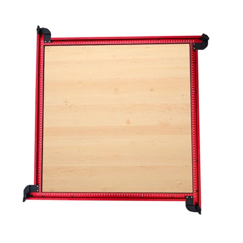 Verstellbare Router-Vorlage, verstellbare quadratische Router-Vorlage, quadratische Router-Vorlagenführung, Routerführungen für Holzbearbeitung, Holzbearbeitung mit quadratischen Schlitzen von Genérico