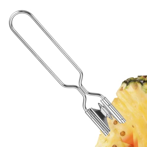 Werkzeug zum Entfernen von Ananasaugen, Ananasschäler aus Edelstahl, ergonomischer Fruchtstielentferner, Küchenutensilien für Garten, Camping, Grillen, Picknick Werkzeug zum Entfernen von Ananasaugen, Ananasschäler aus Edelstahl, ergonomischer Fruchtstielentferner, Küchenutensilien für Garten, Camping, Grillen, Picknick von Genérico