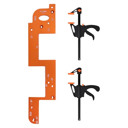 Werkzeug zum Erstellen von Schlitzen | Mehrzweck-Schlitzschablonen | Effiziente Griffschlitzschablone für Paneele Werkzeug zum Erstellen von Schlitzen | Mehrzweck-Schlitzschablonen | Effiziente Griffschlitzschablone für Paneele von Genérico