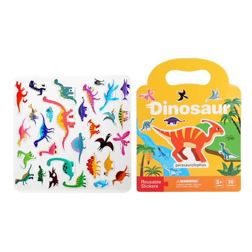 Wiederverwendbare Sticker Books - Creative Sticker - Educational Toy for Toddler and Kids - Interactive Early Learning Activity Book with Themed Scenes - Develops Fine Motor Skills, Creativity Wiederverwendbare Sticker Books - Creative Sticker - Educational Toy for Toddler and Kids - Interactive Early Learning Activity Book with Themed Scenes - Develops Fine Motor Skills, Creativity von Genérico