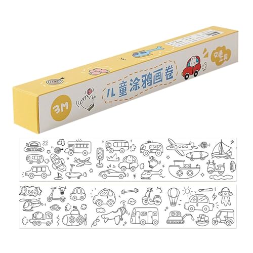 Zeichenpapier für Kinder, Zeichenpapierrolle, Malpapier, Rolle zum Ausmalen für Kinder, Mal- und Kunstbedarf Zeichenpapier für Kinder, Zeichenpapierrolle, Malpapier, Rolle zum Ausmalen für Kinder, Mal- und Kunstbedarf von Genérico