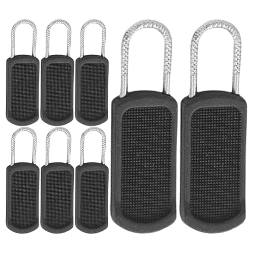 Zipper Pull Replacement, Jeans Zipper Repair Kit, Backpack Replacement Zip Set, Removable Zip Replacement Zipper Pull Tab, Portable Zipper, 10X Replacement Parts For Luggage Clothing Coat von Genérico